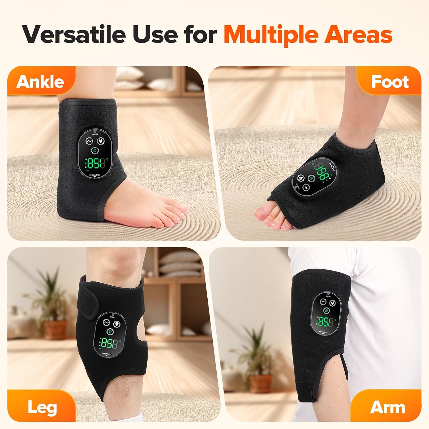 Detalle de Neuropathy Foot Massager, 11.22-Inch Strap