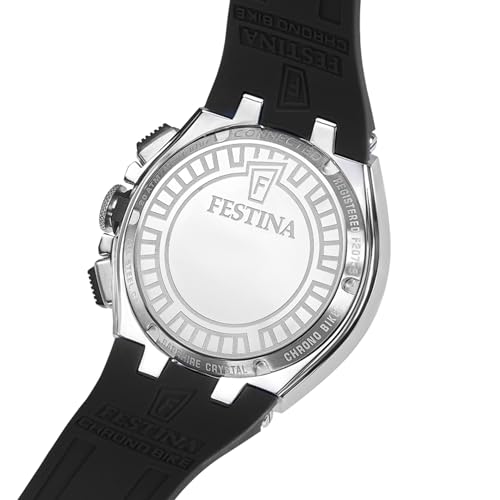 Detalle 2 de Festina Orologio Uomo Analogico Silicone Nero Chrono Bike F20755/8