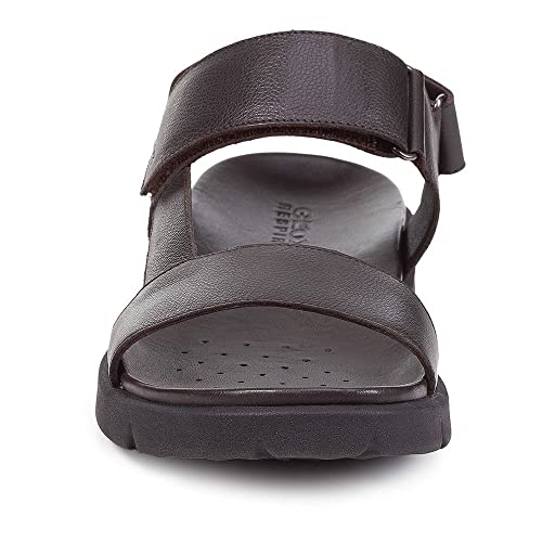 Detalle de Geox U Xand 2S B: Sandalias para Hombre en Marrón (Browncotto) — 45 EU