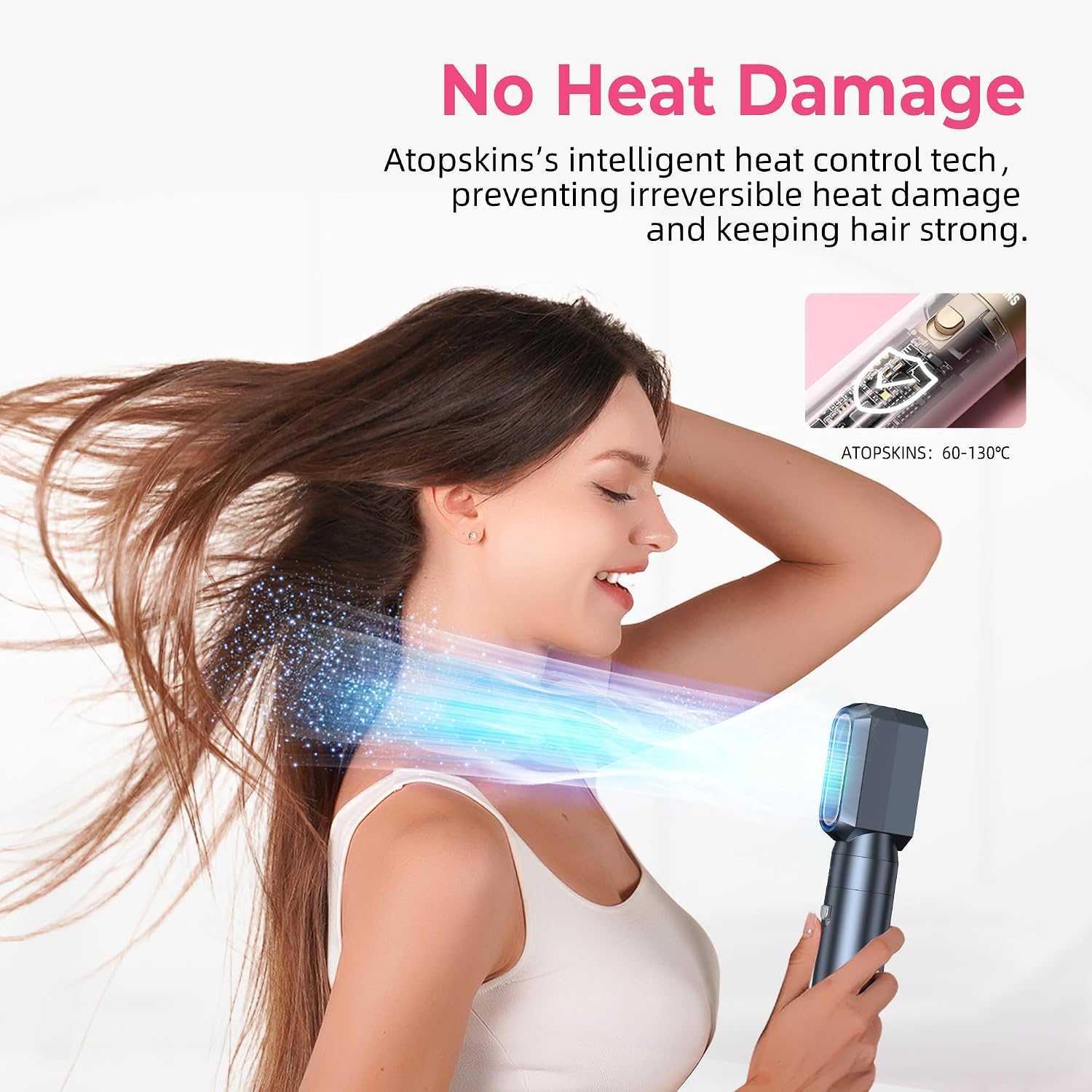 Detalle de MogaWave Pro Hairstyler 6 in 1 – All-in-One Airstyler mit 1000W