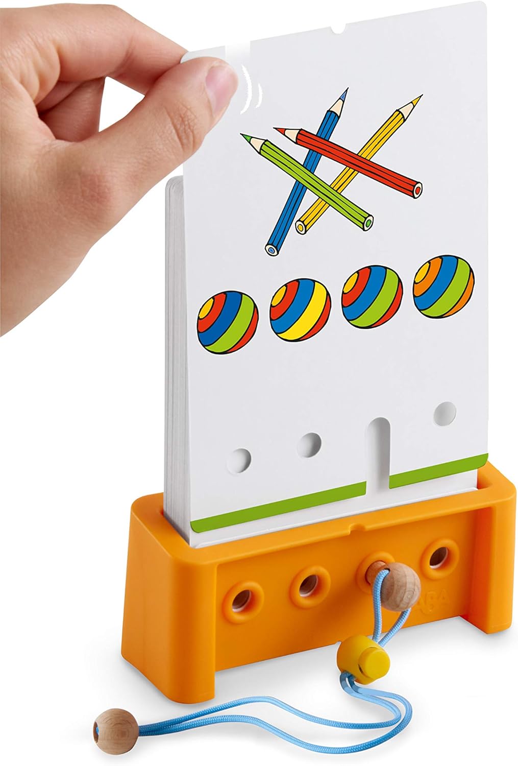 Detalle de HABA Logic! CASE Starter Set 6+ (306118) – Logikspiel für Kinder ab 4/6 Jahren, Reisespiel mit 77 Bilderrätseln