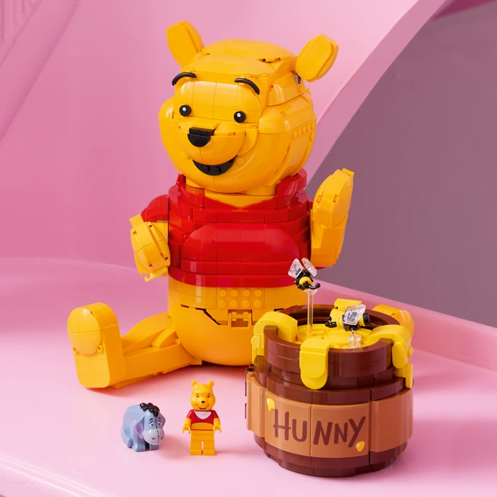 Thumbnail 5 de LEGO Disney Winnie Puuh 43300 – Bär mit beweglichem Kopf und Honigtopf