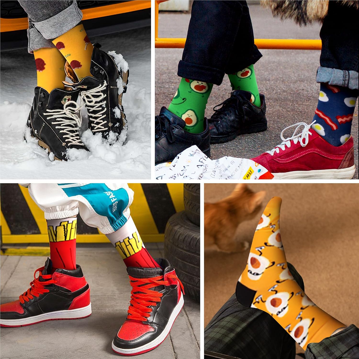 Detalle 2 de WeciBor 12 Paar bunte Socken