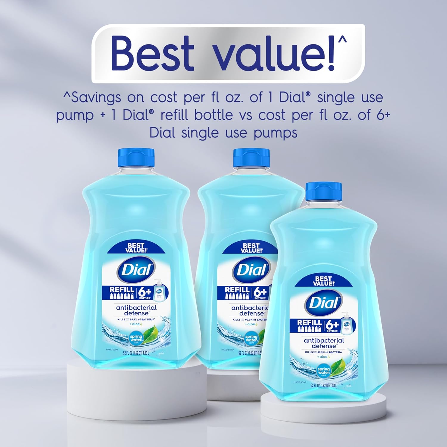 Detalle 2 de Dial Antibacterial Defense Hand Soap, 52 Fl Oz