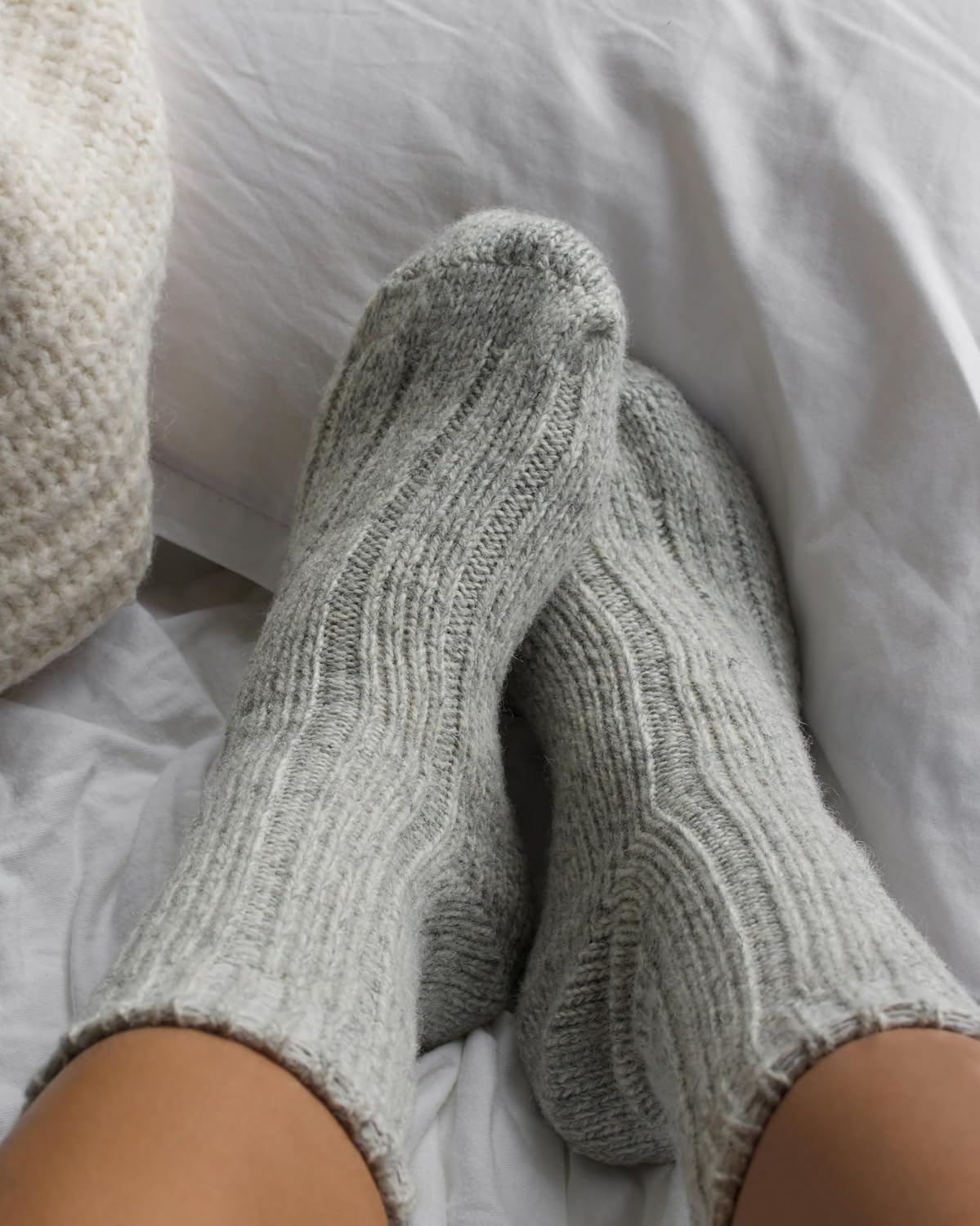 Thumbnail 1 de THE COZY SHEEP Chaussettes en laine norvégienne (mouton) pour homme et femme