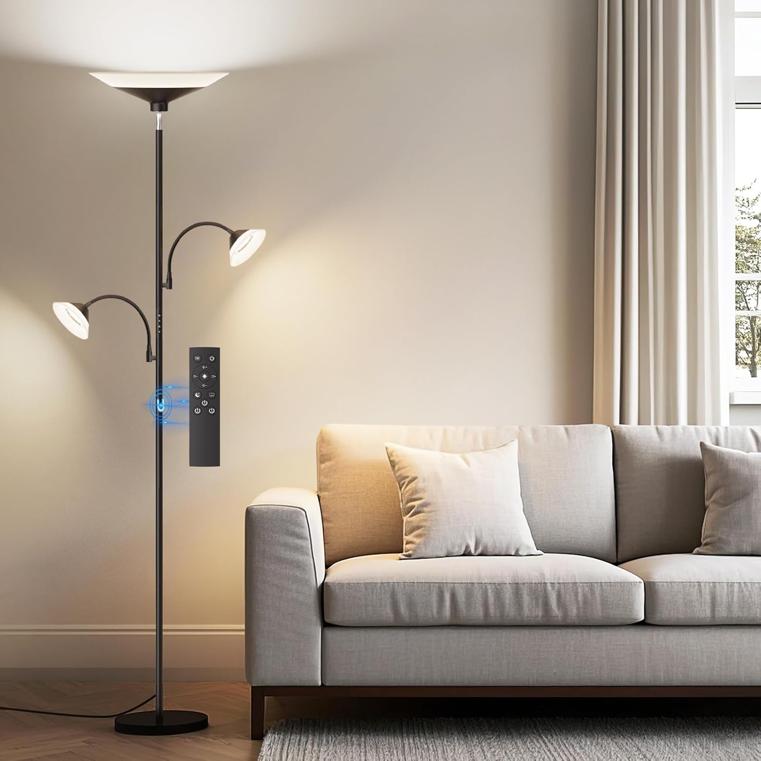 Detalle de SIBRILLE LED Floor Lamp 42W