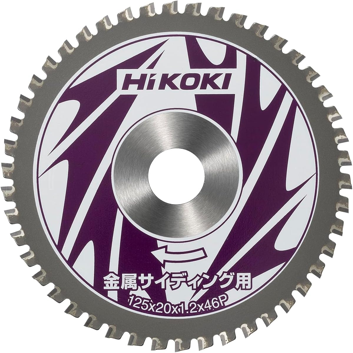 Detalle de HiKOKI 0032-8545 金属サイディング用チップソー 125mm×20・46枚刃