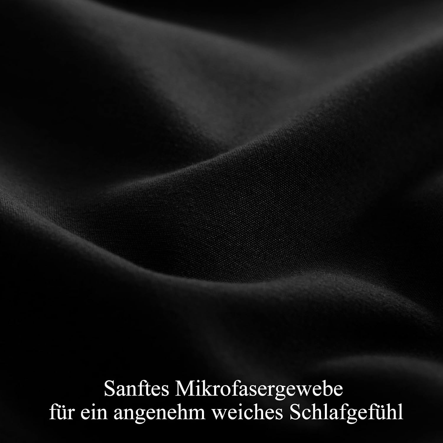 Thumbnail 5 de RUIKASI Bettwäsche 200x220 Schwarz Grau 3teilig - Wendebettwäsche Bettbezug 200 x 220 mit Reißverschluss, Oeko-TEX Mikrofaser Bettwäsche Sets, Weich und Bügelfrei
RUIKASI Bettwäsche 200x220 Schwarz Grau 3t…