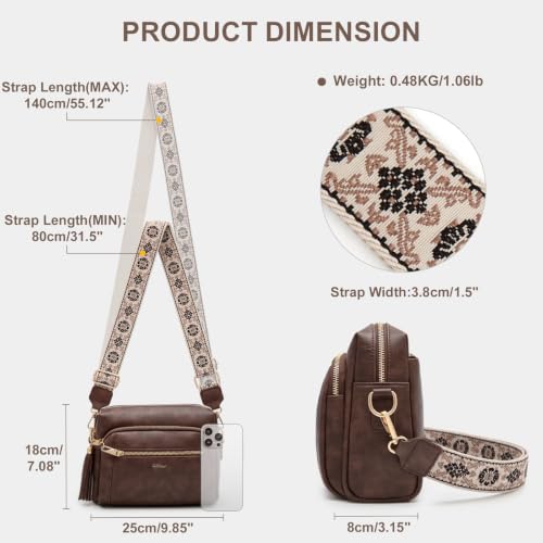 Thumbnail 6 de HILAEX Sac Bandoulière Femme avec Antivol – élégance pratique et sécurité au quotidien