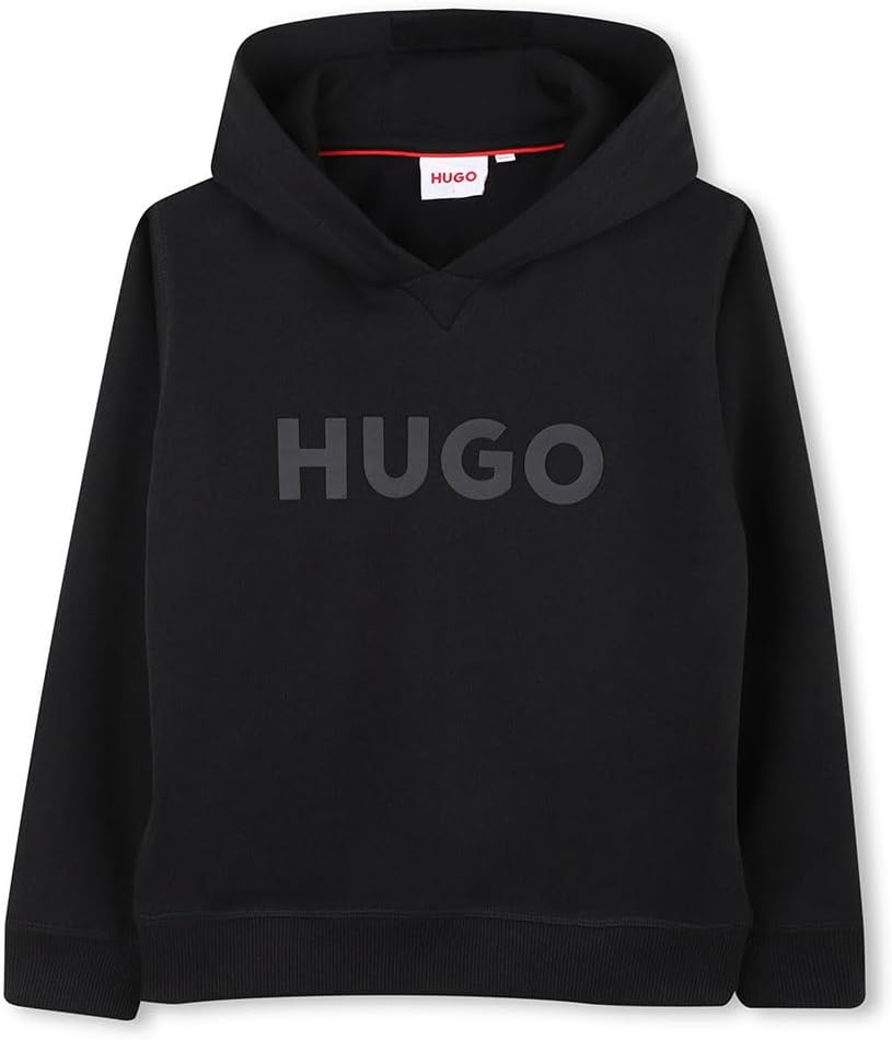 Thumbnail 2 de Hugo G00446 Hoodie in felpa con cappuccio e stampa HUGO in rilievo