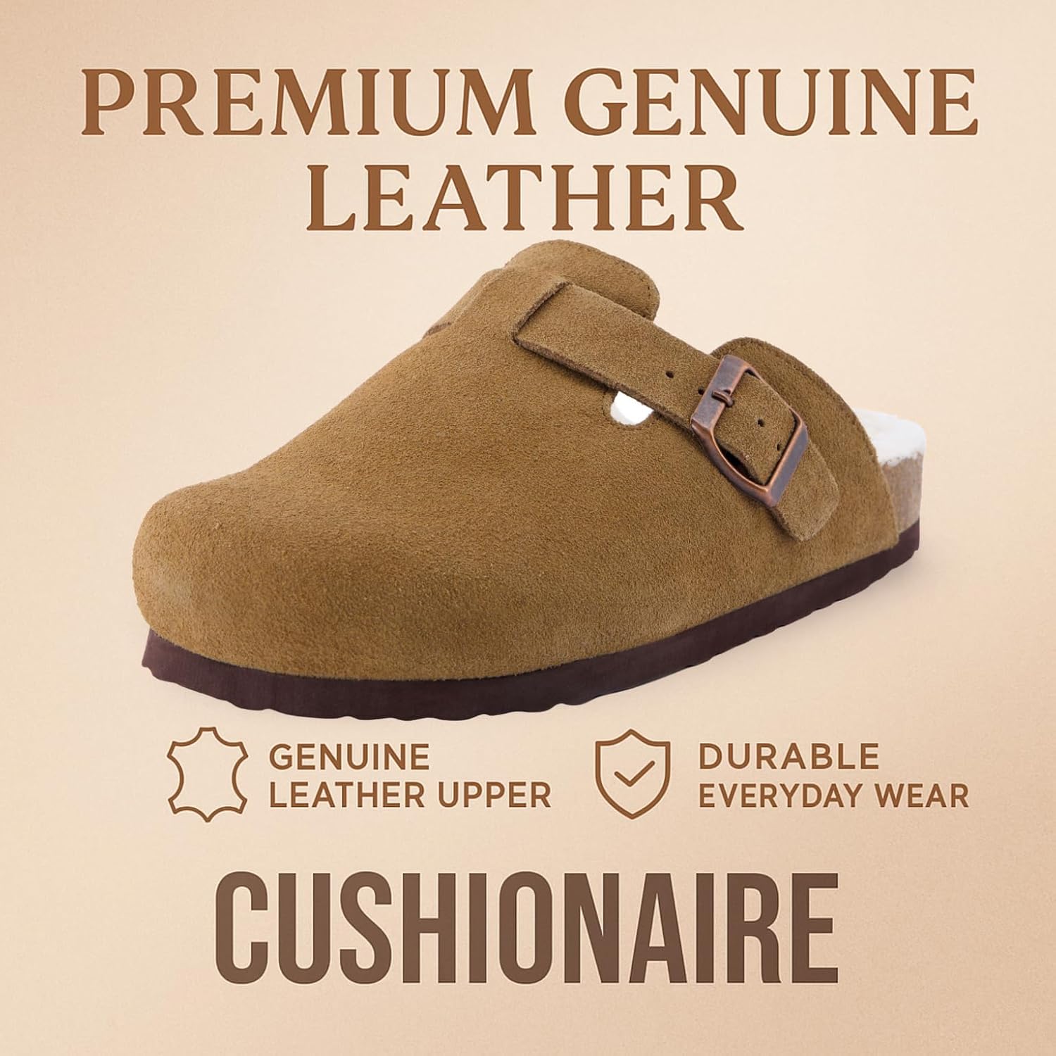 Thumbnail 5 de CUSHIONAIRE Hana Cork Footbed Clog ⌚