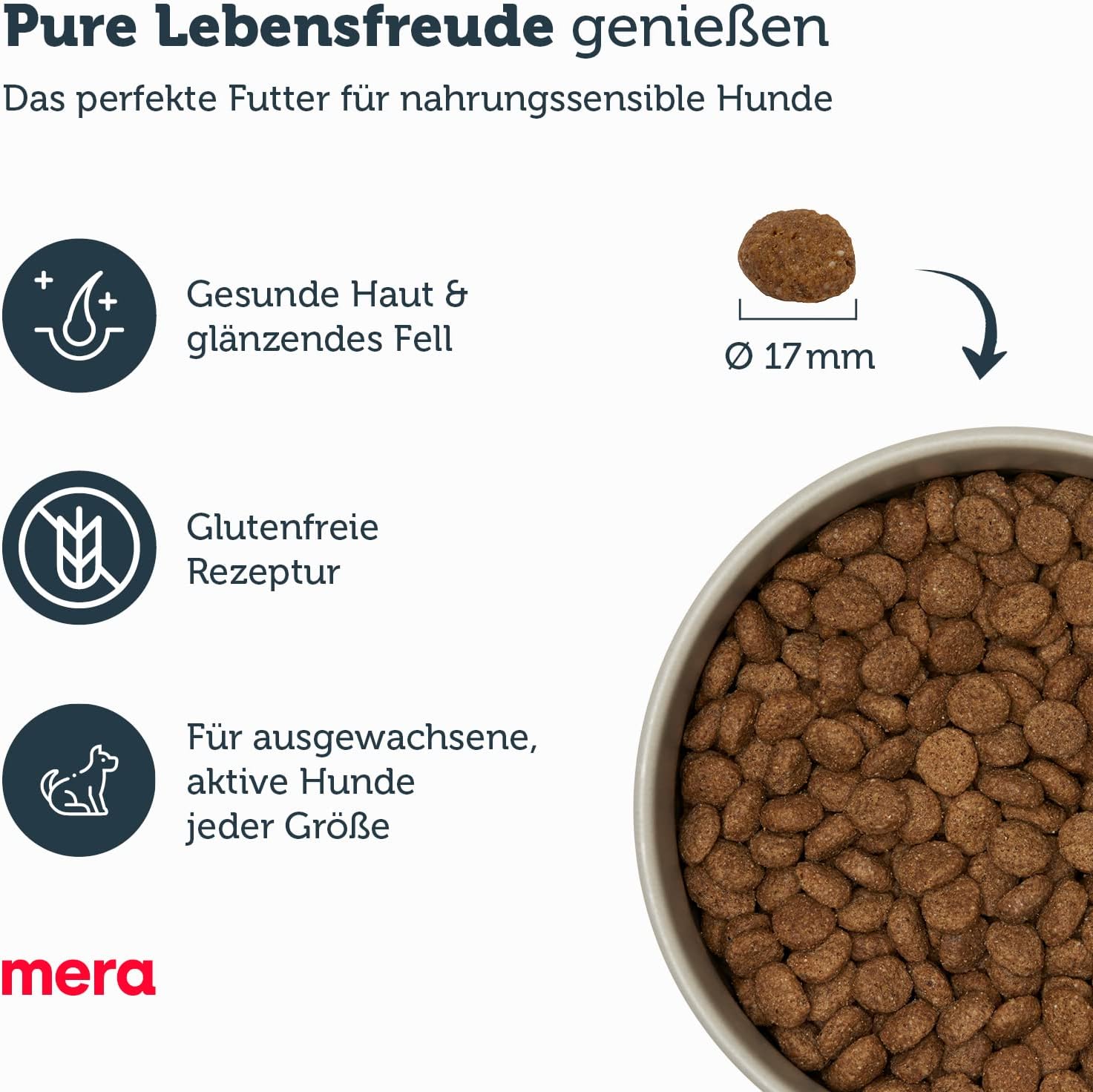 Detalle 2 de MERA Pure Sensitive Insect Protein Hundefutter 4 kg