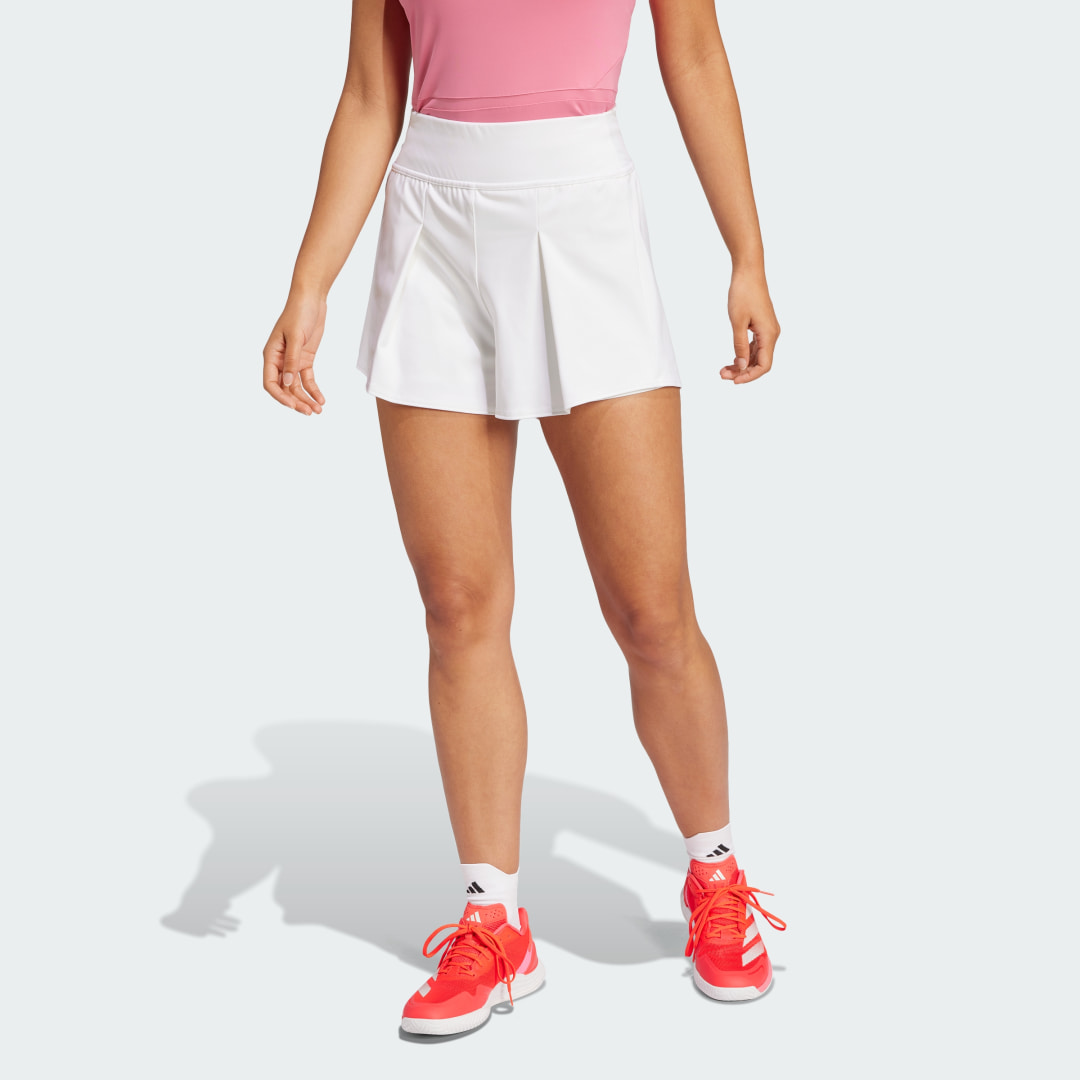 Detalle de Pantalón corto de tenis Adidas Climacool Match (blanco)