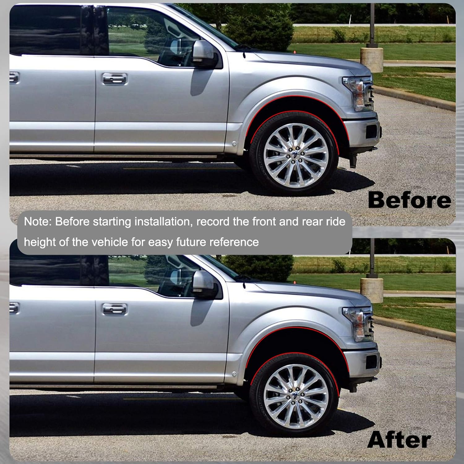 Detalle de BDFHYK Front Leveling Kit 2.5-inch