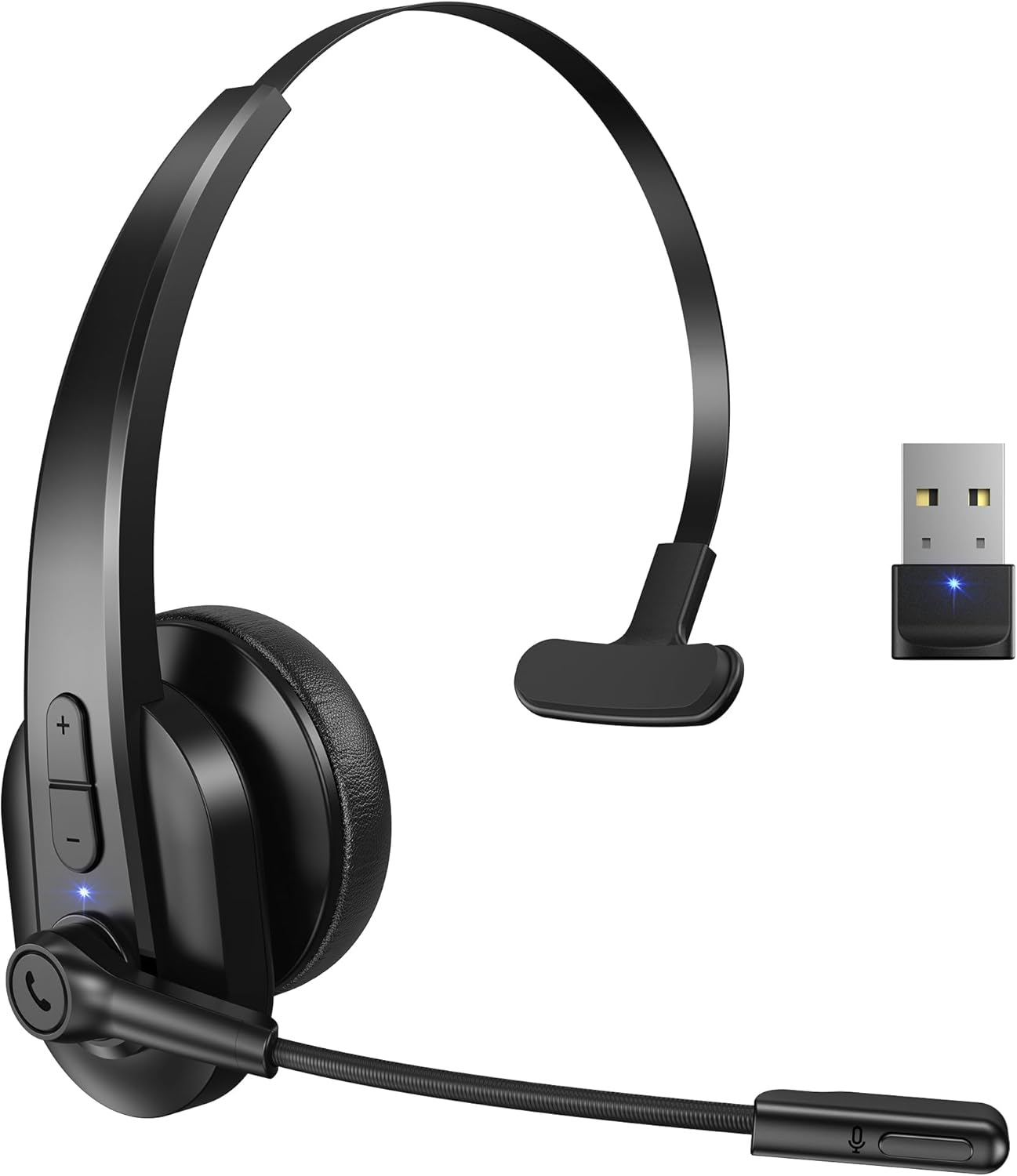 Detalle de Sarevile Bluetooth Headset V5.2 with USB Dongle