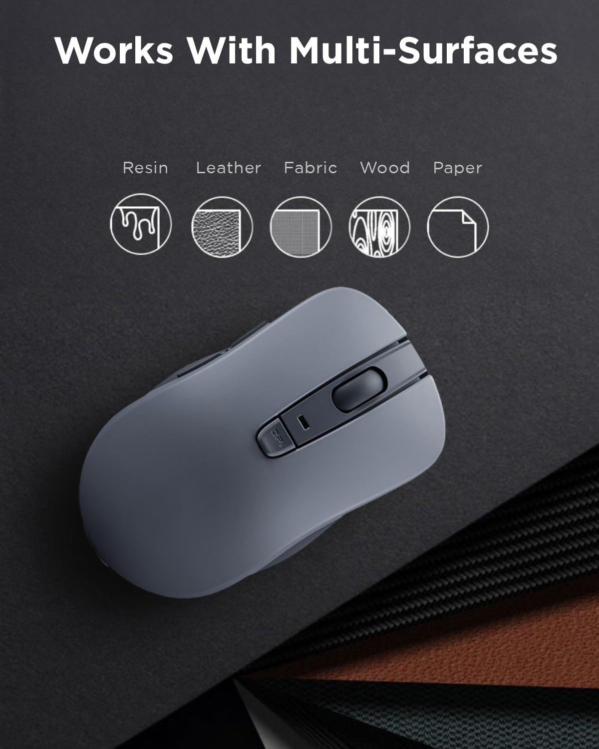 Detalle 2 de Lenovo Bluetooth Mouse WL300