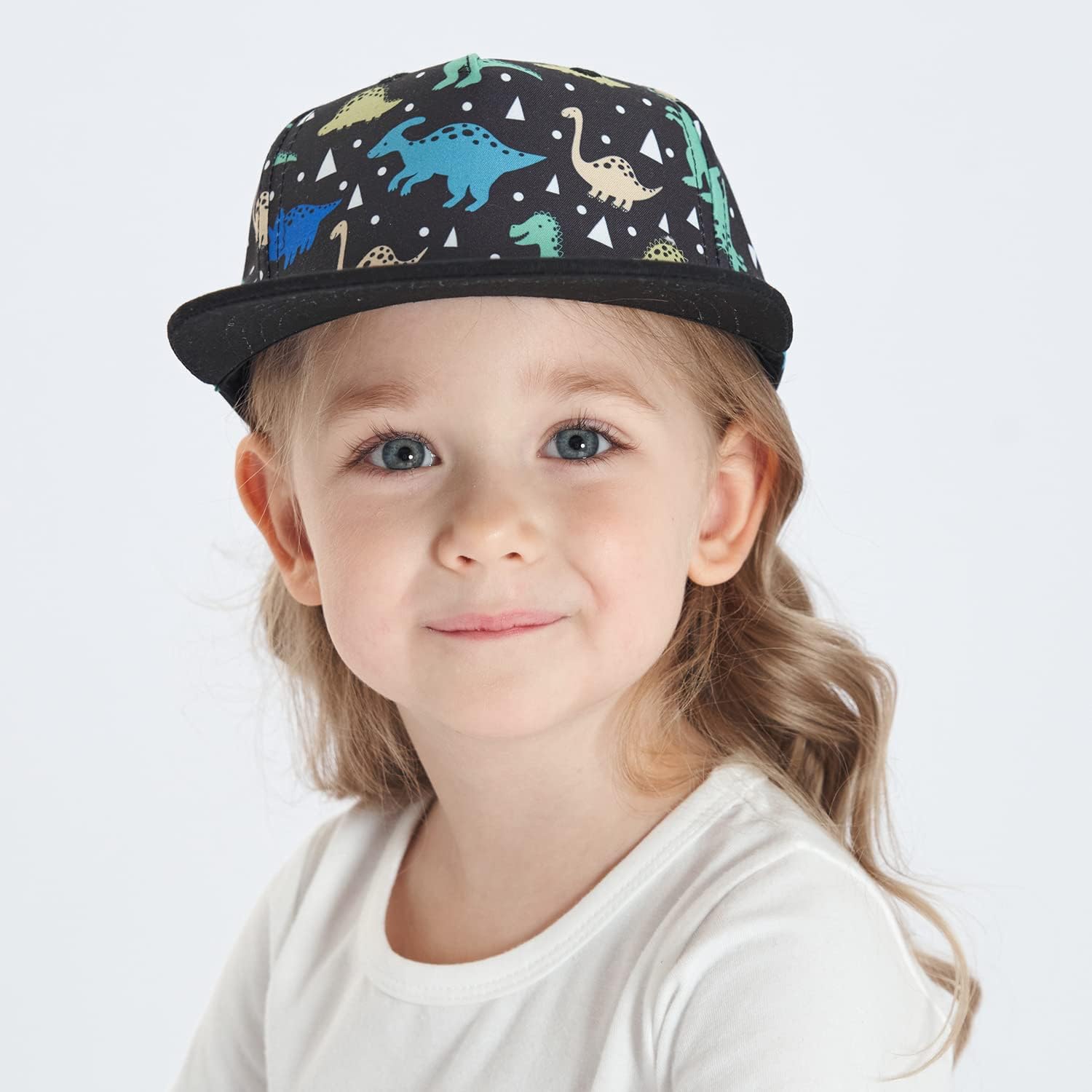Detalle de Malaxlx Baby Baseball Cap – Adjustable Cotton-Poly Sun Hat for 6 Months to 8 Years