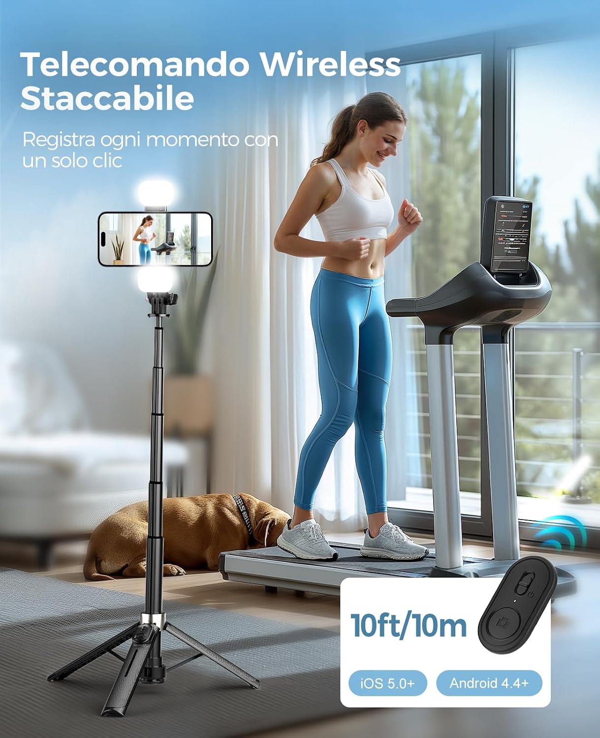 Detalle 2 de RISEOFLE RISEOFLE selfie treppiede 110 cm