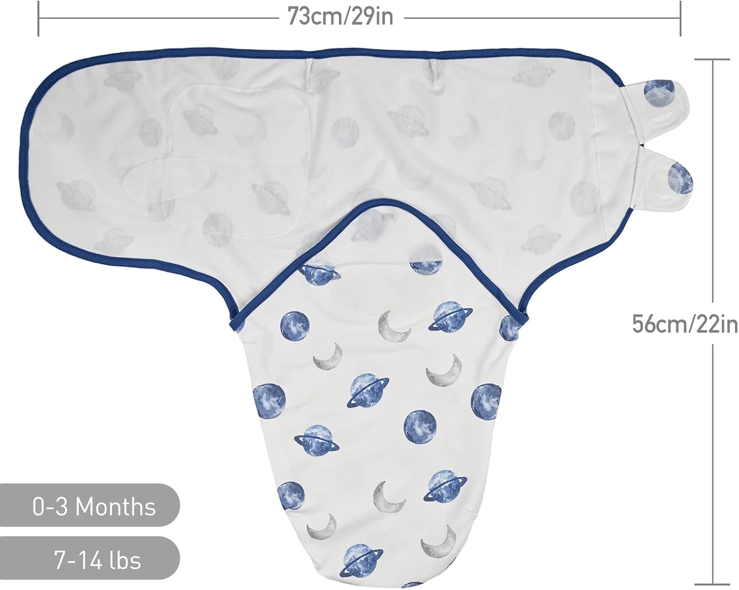 Detalle 1 de Soarwg Kids baby swaddle 0-3 months