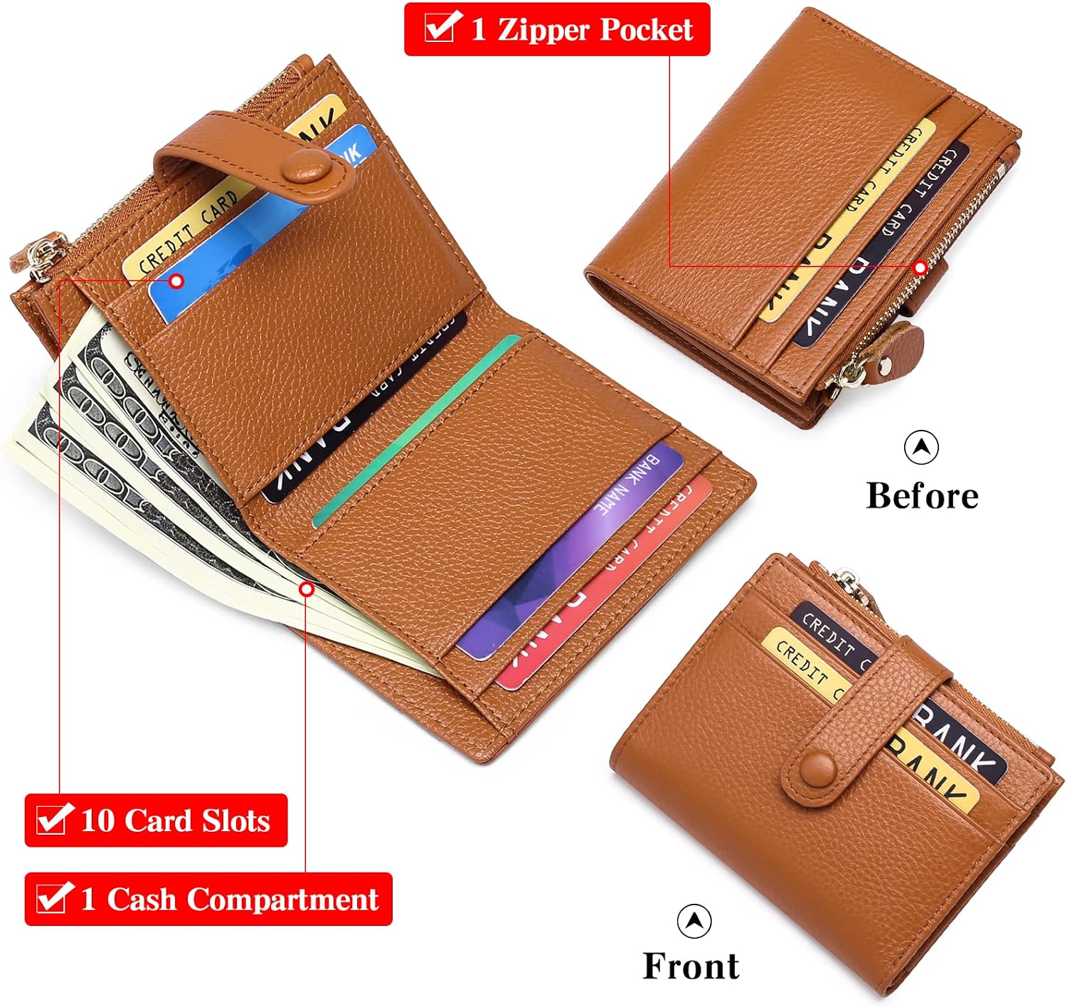 Thumbnail 1 de FALAN MULE MULE Women's Wallet 4.65"