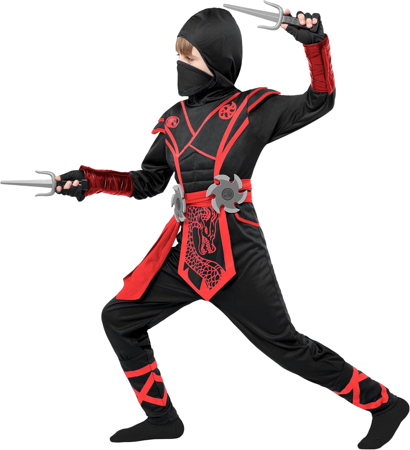 Thumbnail 2 de Spooktacular Creations Ninja Dragon Costume
