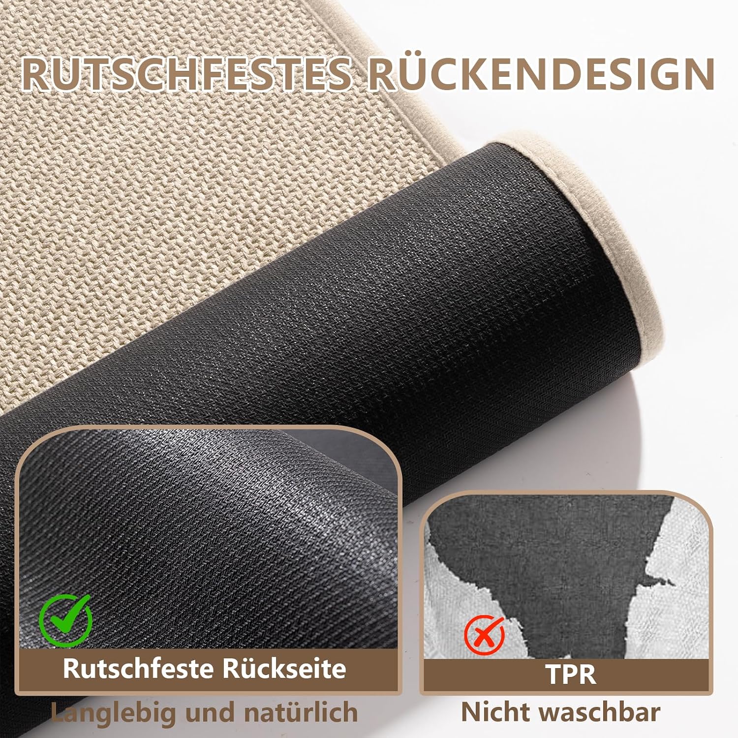 Thumbnail 2 de Chakme Badematte 43x61 cm rutschfest