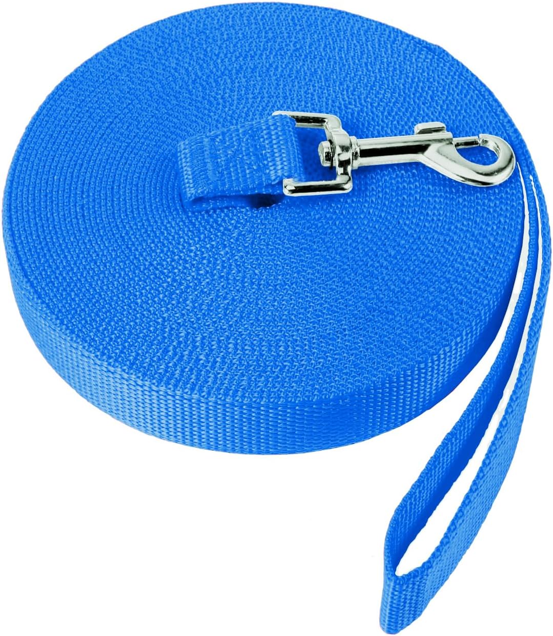Detalle de NavoX laisse de dressage pour chien longue en nylon solide, 5 m (orange)