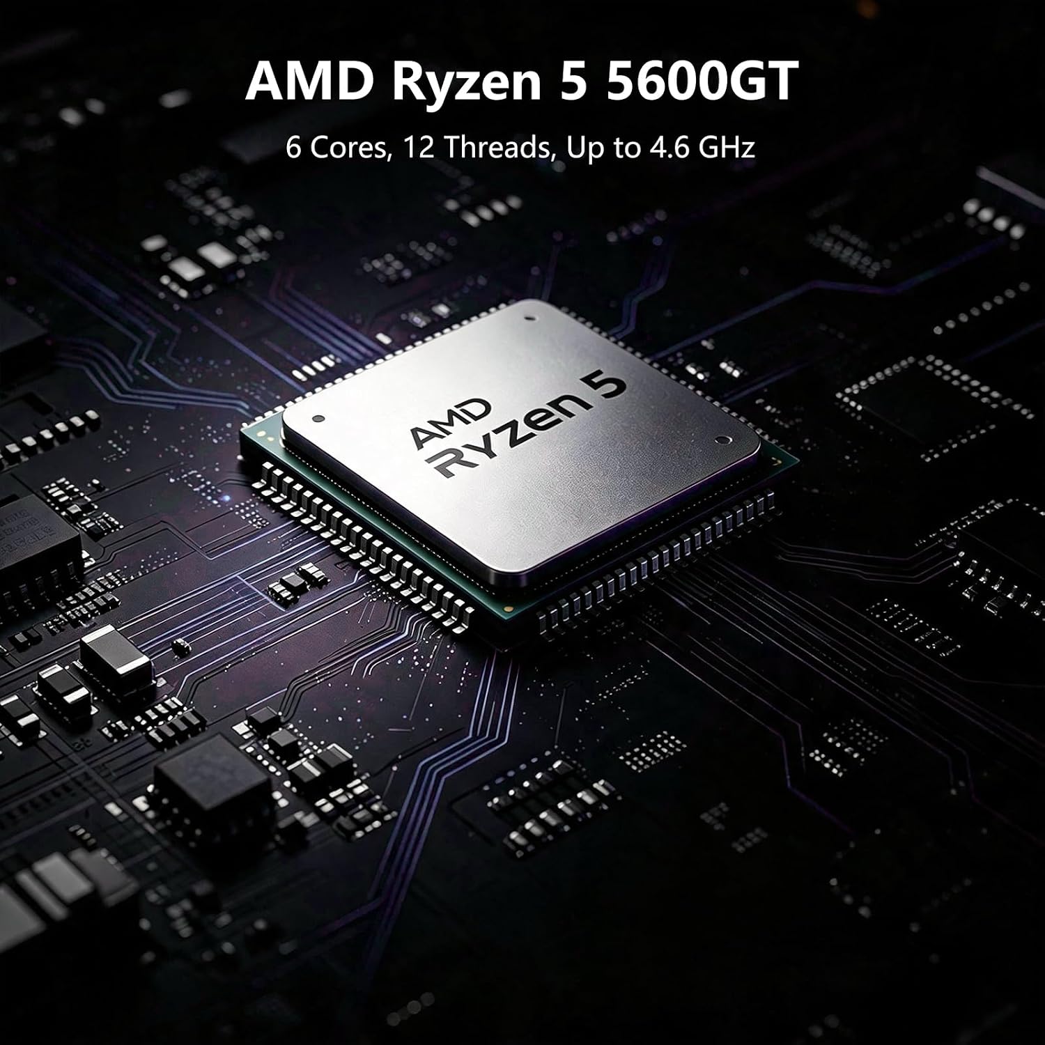 Detalle 2 de Olialia Gaming Desktop with Ryzen 5 5600GT