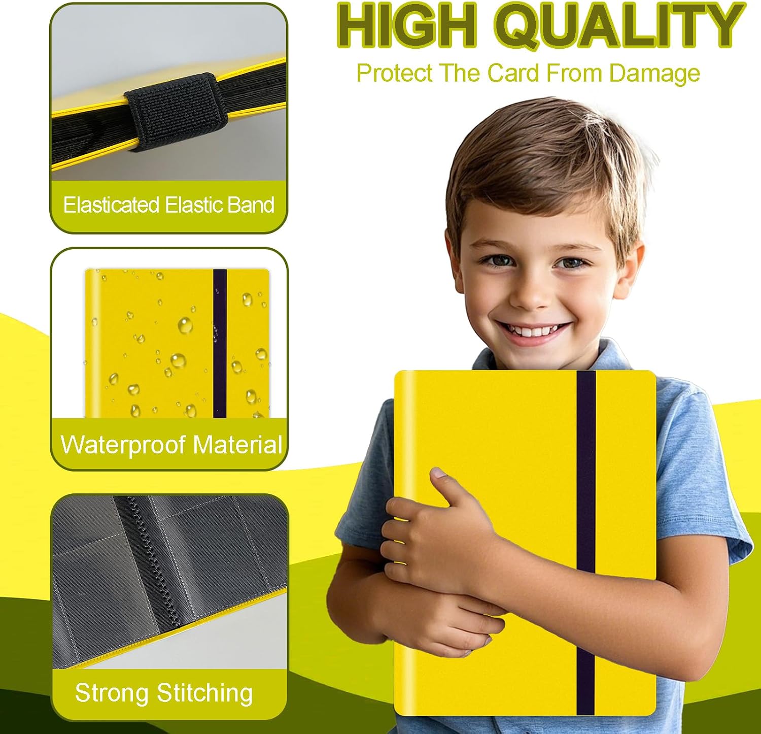 Thumbnail 2 de 9-Pocket Trading Card Binder (12 Pages, 216 Pockets) PU Album for MTG, TCG, Pokémon & More