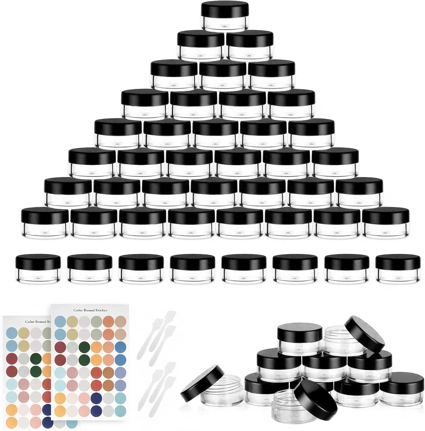 Detalle de Flintronic 70 mini pots de cosmétiques 5g