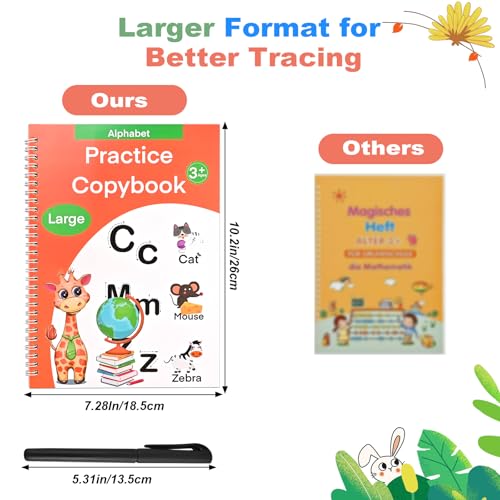 Thumbnail 1 de Magic Grooved Reusable Handwriting Books 26 x 18.5cm 📚