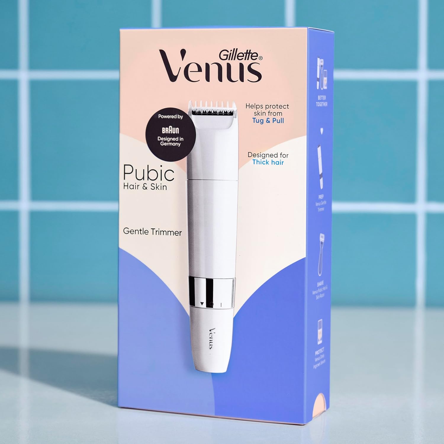 Thumbnail 1 de Gillette Venus tondeuse intime Femme (peau et poils pubiens) étanche, épilation du maillot en douceur