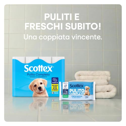 Thumbnail 3 de Scottex Pulito Completo Carta Igienica Morbida e Resistente – 64 Rotoli