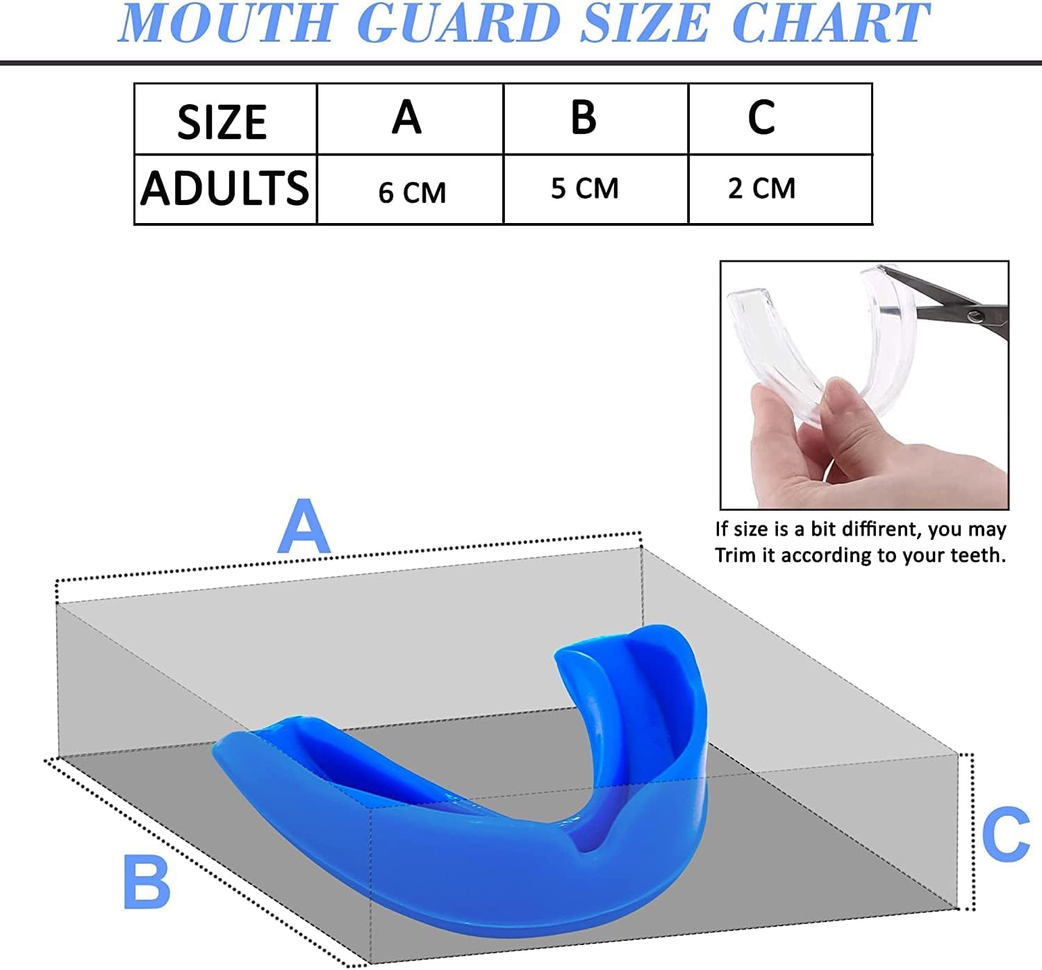 Thumbnail 3 de Mouthguard Slim Fit Junior Mouth Guard 12+