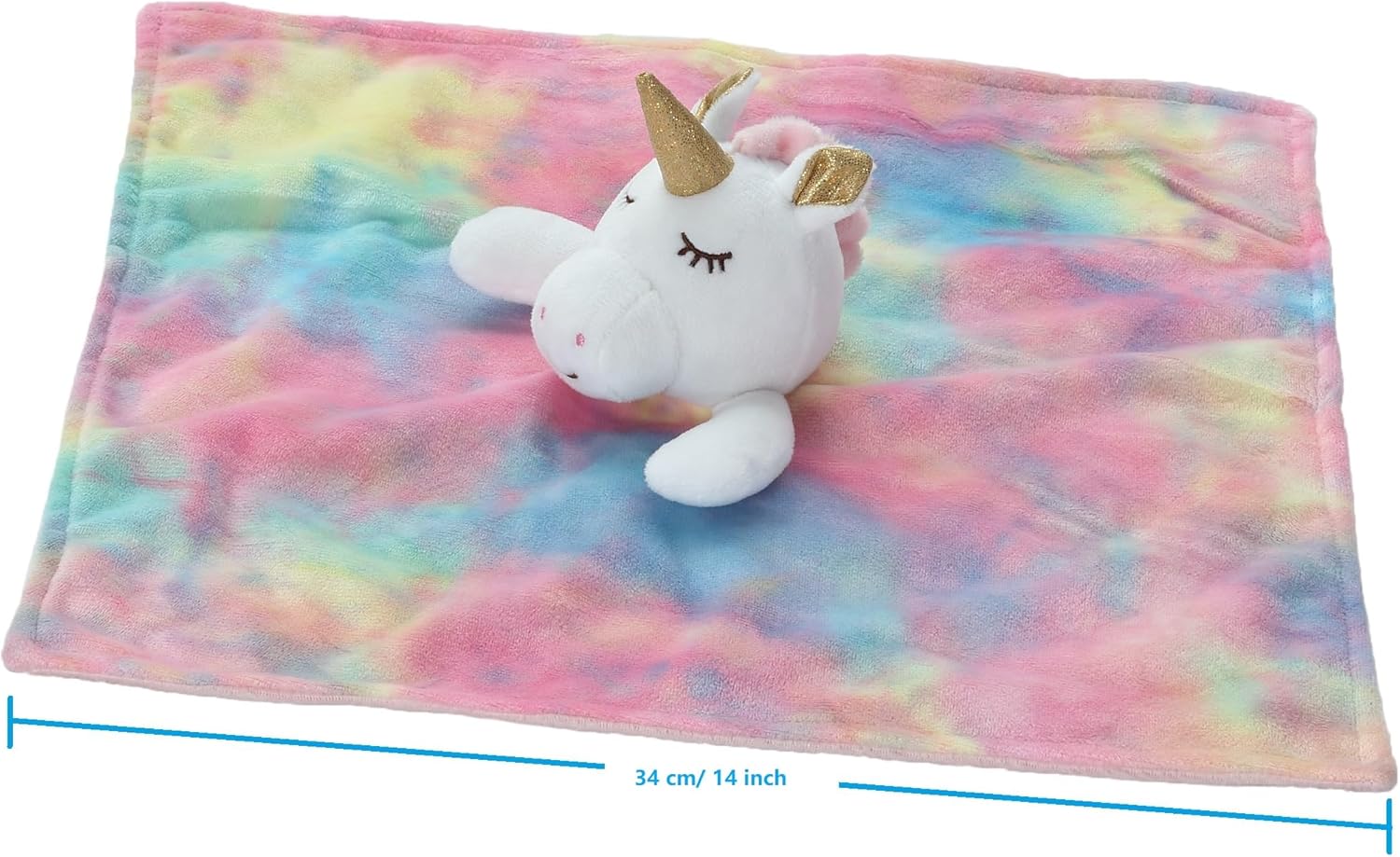 Thumbnail 5 de CREVENT Cozy Plush Baby Lovey Unicorn