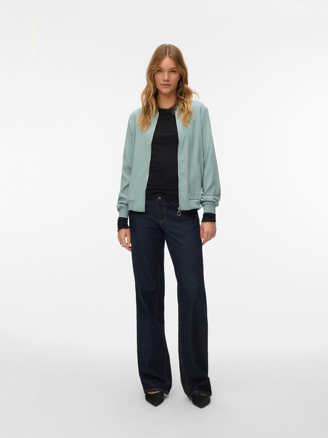 Thumbnail 1 de VERO MODA Female Mantel VMCOCO leichte Jacke – Bomber-Design mit italienischem Kragen