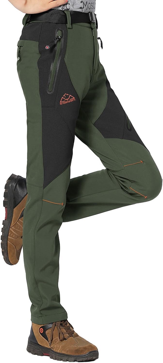 Rdruko Snow Pants for Ski, 4 Pockets