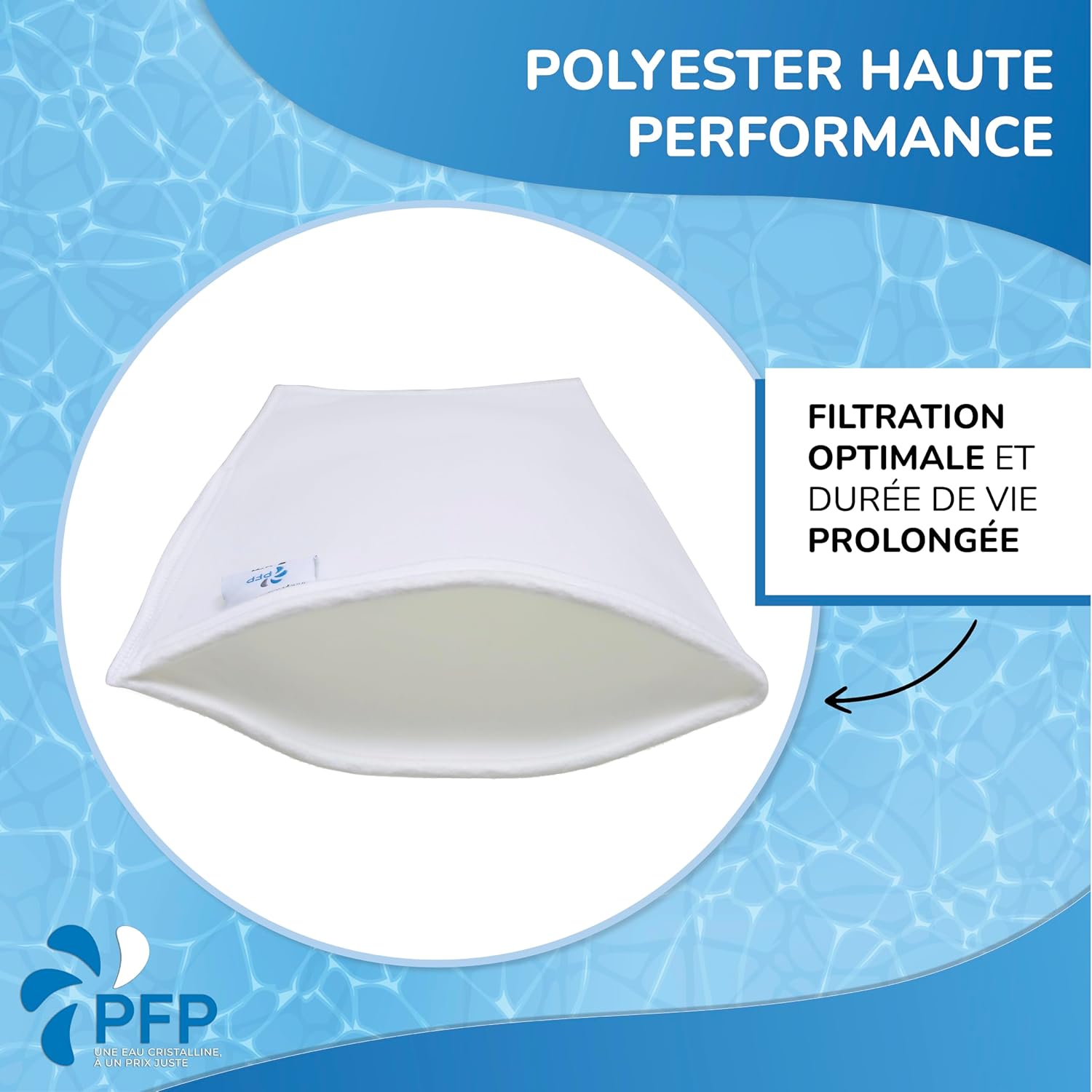 Thumbnail 5 de PFP Poche Filtrante Compatible avec Piscine Desjoyaux – Lot de 2 (15 microns)