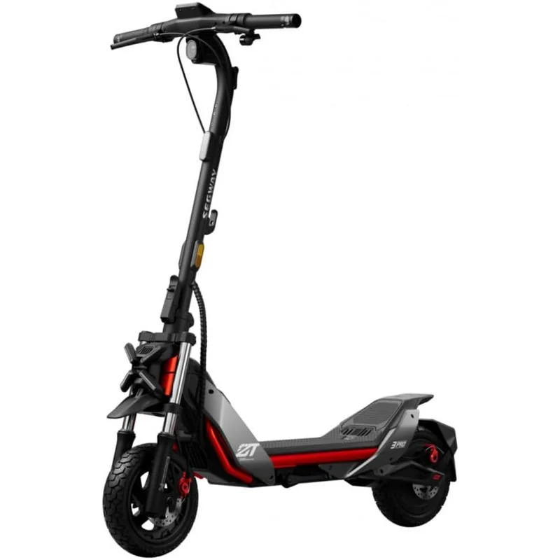 Detalle de Segway ZT3 Pro E patinete eléctrico 650 W gris/rojo 🛴