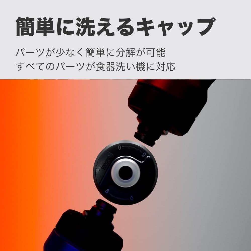 Detalle de CAMELBAK ポディウム ステンレス 自転車用断熱ボトル 530ml モス 真空断熱