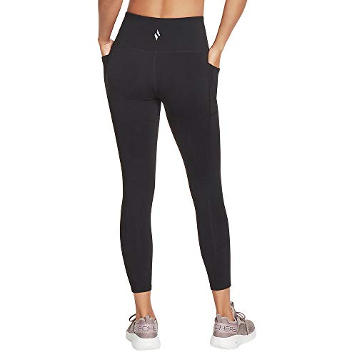 Detalle de Skechers Go Walk HW 7/8 Legging leggings, Black XS mujer