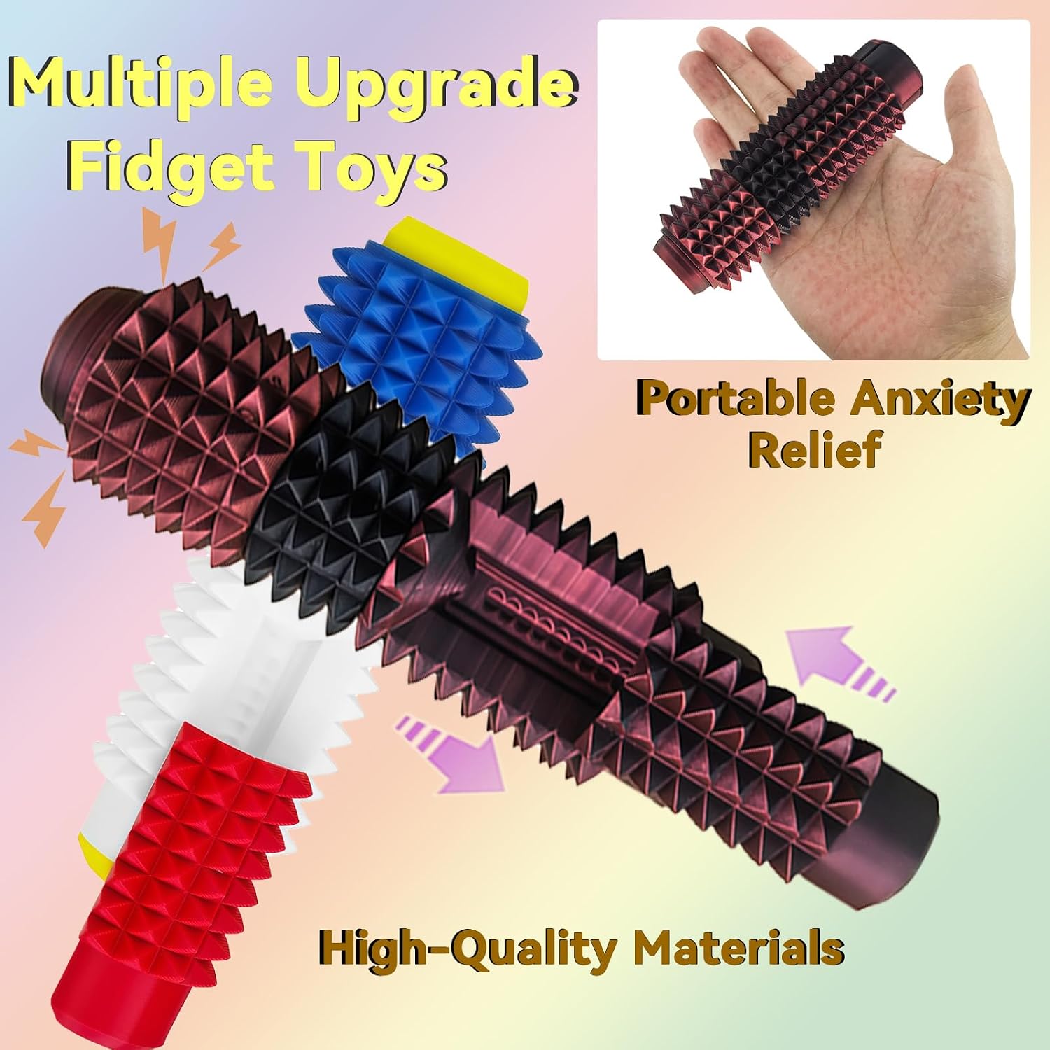 Detalle 2 de Little Ouchies Spiky Fidget Keychain