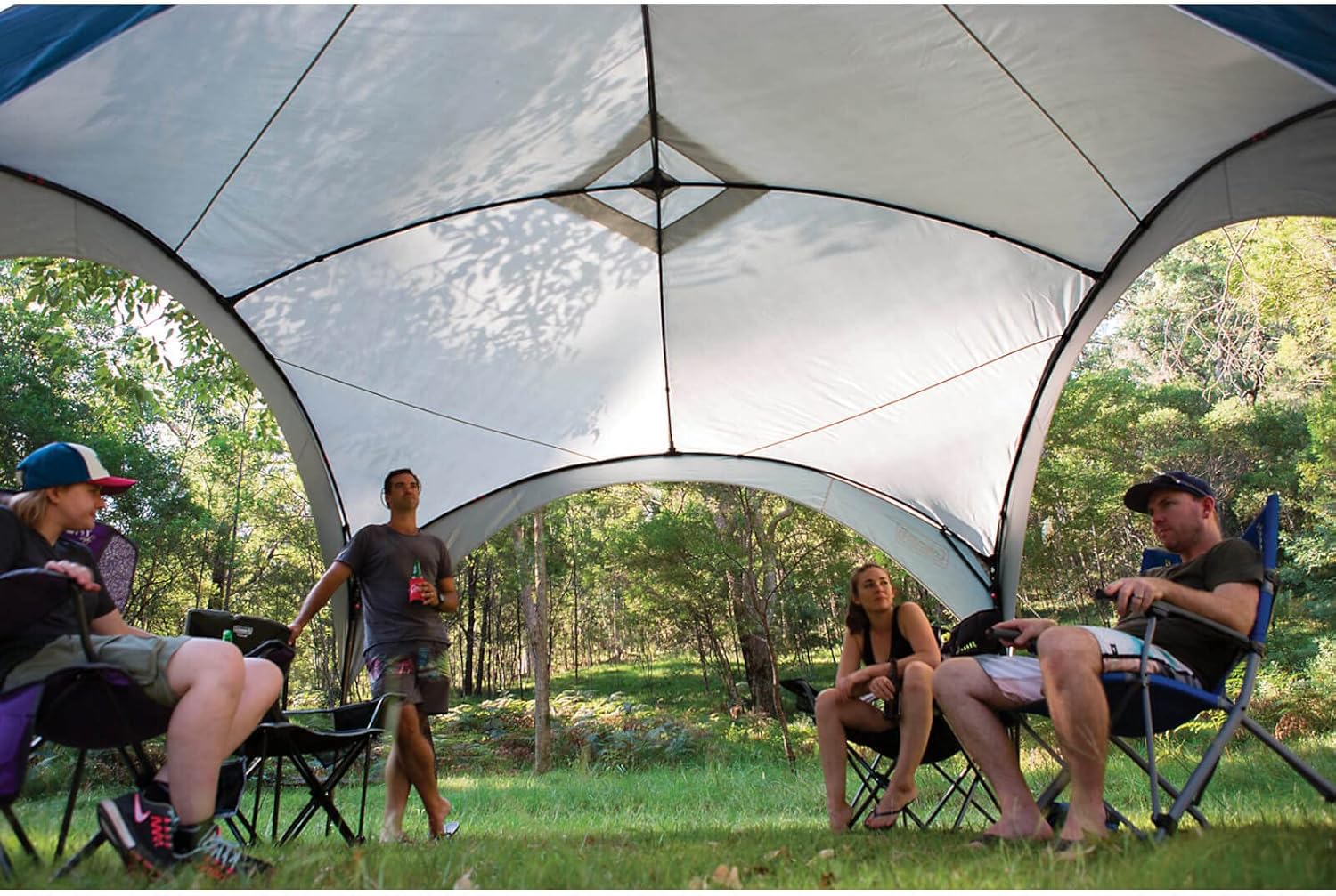 Thumbnail 2 de Coleman Gazebo Fast Pitch Shelter – 3x3m (10x10ft) with SPF 50 UV Guard, fast setup and sturdy steel frame