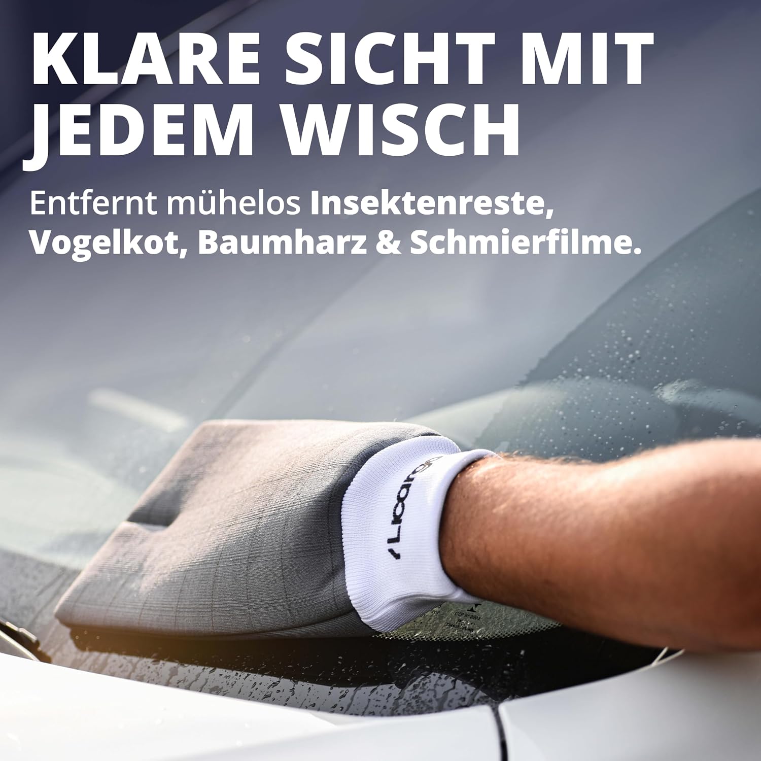 Thumbnail 5 de LICARGO Carbon Handschuh für streifenfreie Scheiben