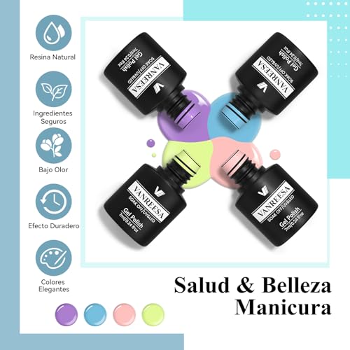 Thumbnail 4 de VANREESA U V Gel Nagellack Set – 45 Farben Gel Nagellack