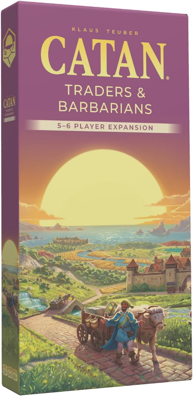 Detalle de CATAN Traders & Barbarians: 5-6 Player Expansion (6th Edition) – 3–6 Players Extension
