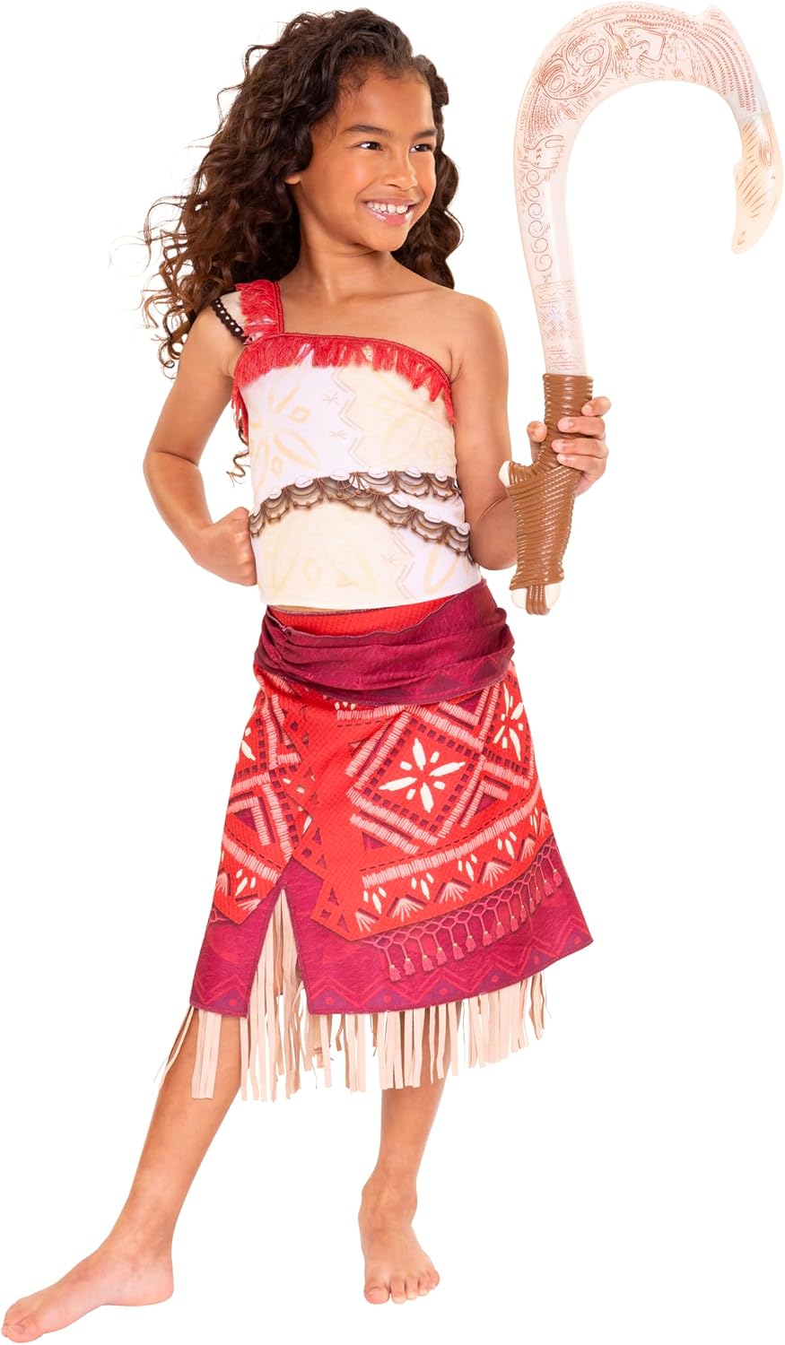 Detalle de Disney Moana 2 Maui Magical Fish Hook di Jakks Pacific – gioco di ruolo con licenza ufficiale