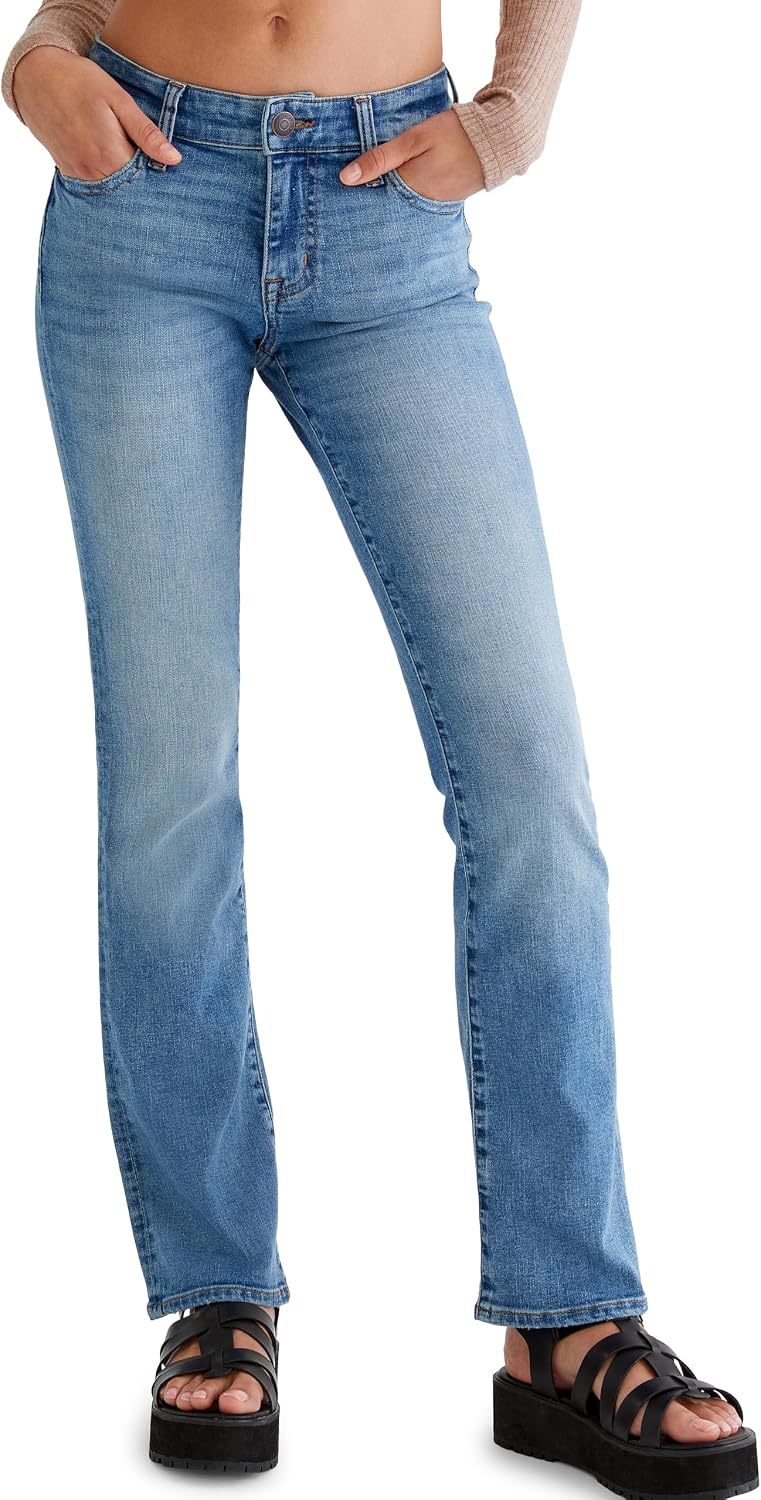 Detalle 2 de AEROPOSTALE Aero Mid Rise Bootcut Jeans