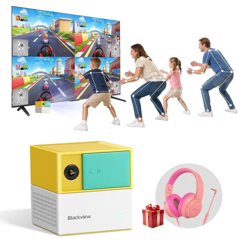 Detalle de Blackview PlayPop 8 consola de sobremesa con IA, 128 GB y WiFi 6