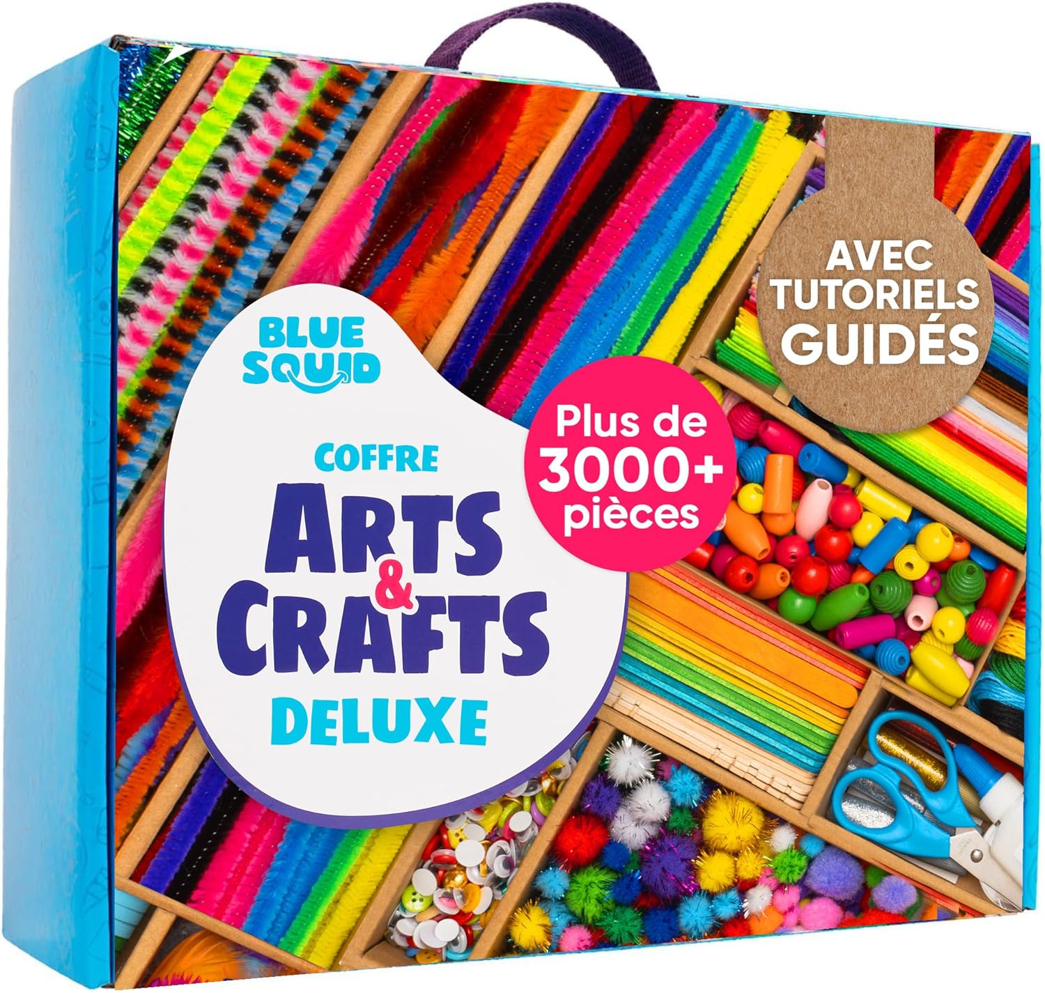 Thumbnail 6 de Blue Squid Sac Activités Manuelles pour Enfants – Maxi 2000 Pcs, Kit Loisir Créatif